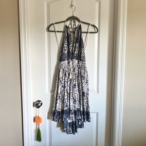 Free People Beach Day Halter Dress